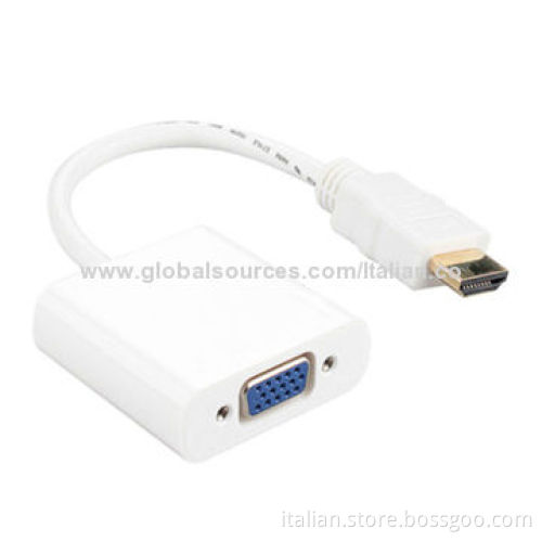 HDMI to VGA adapter with audio output